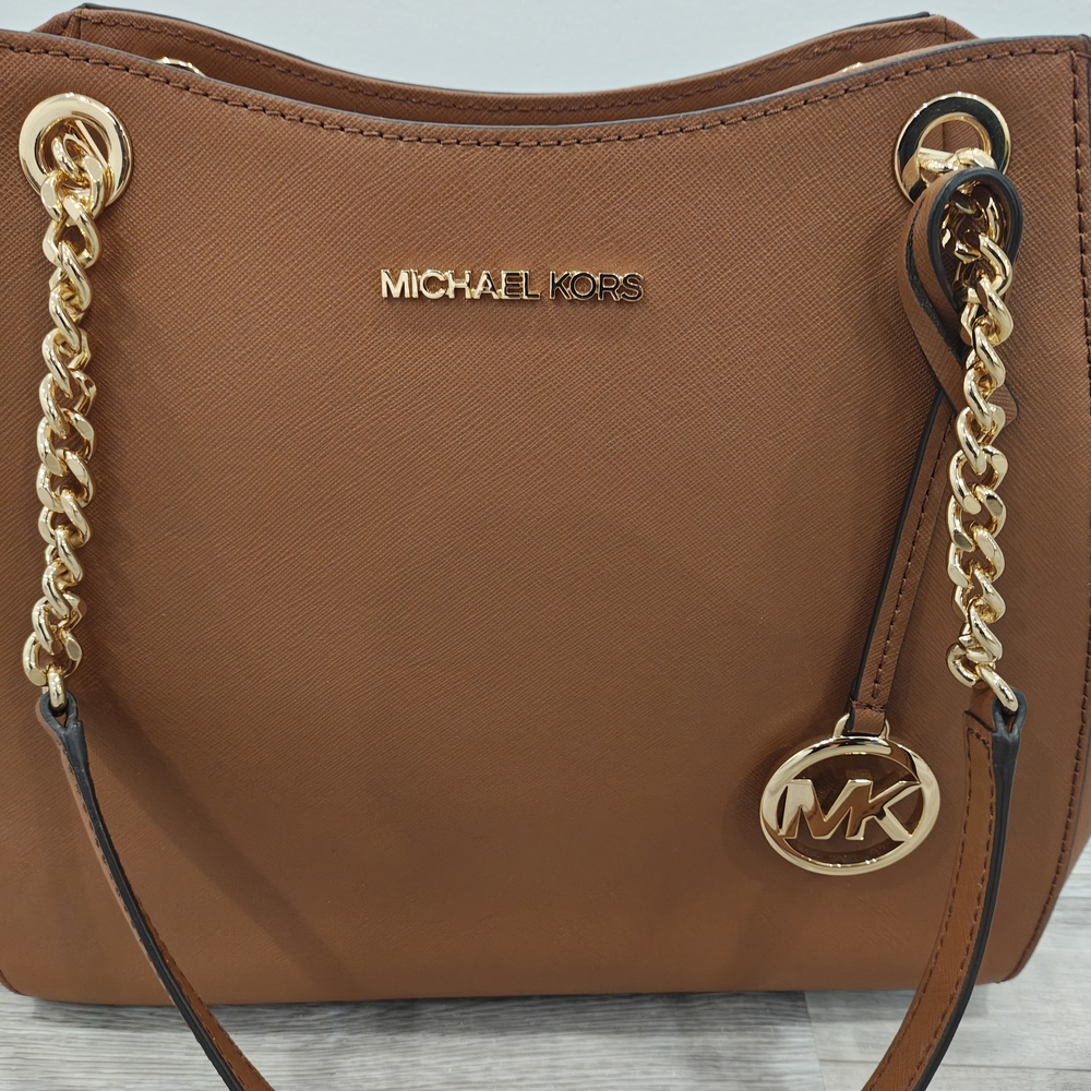 Michael Kors Jet Set Large Saffiano Leather Shoulder Bag